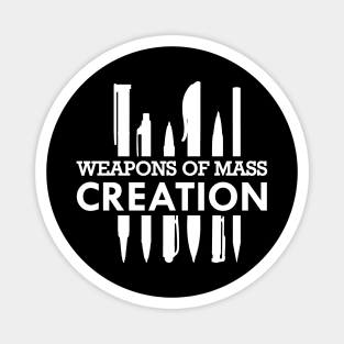 Writer - Weapons of mass creation Magnet